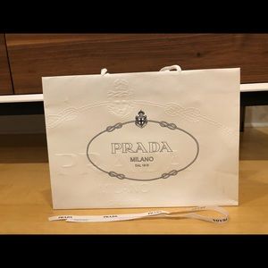 Prada shopping bag